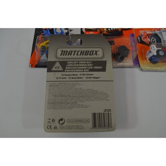 Matchbox Construction Dirt Movers Digger Excavator Skidster SC-745 Diecast Lot - Picture 10 of 11